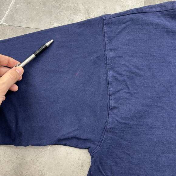 Vintage Wilson Mock Neck Shirt Mens Large Long Sleeve Baseball Pro 5000 - Picture 10 of 13